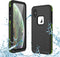 GUSTAVE iPhone Xs Waterproof Case, iPhone X Waterproof Case Wireless Charging Support Waterproof Shockproof Full-Body Rugged Cover Case with Built...