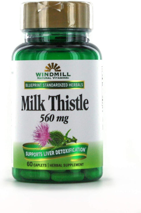 Windmill Milk Thistle (560 Mg Extract) Tablets 60 Ea...