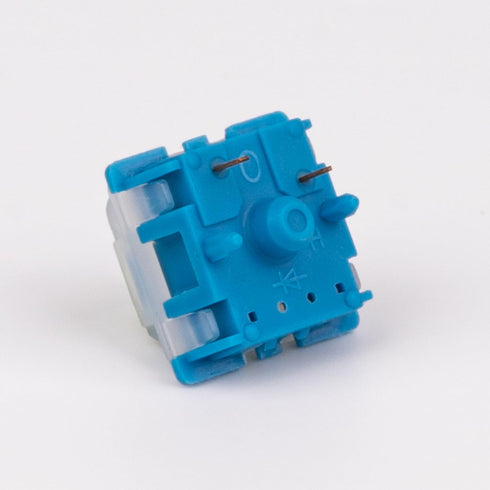 GATERON CM Linear Keyboard Switches, 5 Pin Light Blue 20mm Dual-Stage Spring Factory Pre-lubed 55gf Key Switches for MX Mechanical Keyboard(35PCS)...