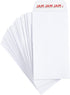 JAM PAPER #7 Coin Business Envelopes with Peel and Seal Closure - 3 1/2 x 6 1/2 - White - 50/Pack...