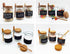 1Pcs 250ml/8.5oz Empty Clear Glass Jam Jar with Cork and Spoon Multipurpose Honey Candy Coffee Bath Salts Storage Canister Can Pot Tin Bottle Cont...