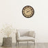Presentime & Co 10" Farmhouse Series Wall Clock, Cottage Style, Vintage Design, Oil Rubbed Bronze...