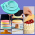 Newk Silicone Round Cake Mold, 3 Packs Silicone Cake Pans Mold for Layer Cakes, Rainbow Cakes, Resin Coasters – 4”+6“+8”...
