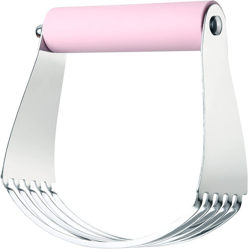 Spring Chef Large Dough Blender For Baking, Professional Dough Cutter Tool, Stainless Steel Puff Pastry Cutter Tool, Manual Dough Mixer, Dishwashe...