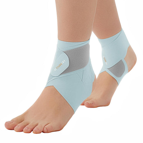 Ultra Thin Ankle Wraps Ankle Brace for Men ? Women, Adjustable Ankle Straps for Arch, Sprained Foot, Tendinitis, Football, Basketball, Running?Azu...