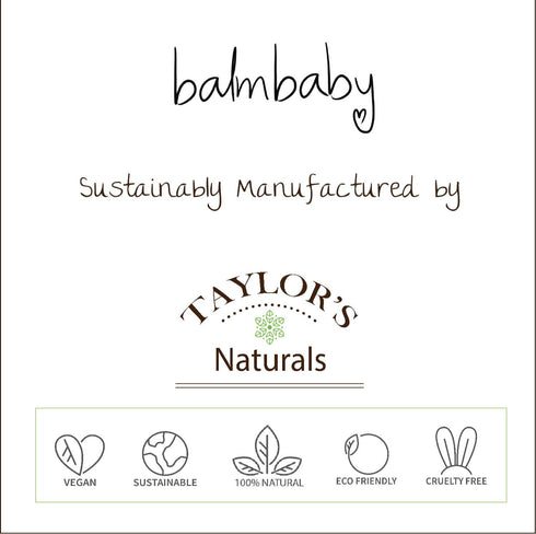 Balm Baby Diaper Balm Stick – Natural Diaper Rash Cream & Multipurpose Baby Skin Ointment with Organic Calendula - Vegan - Soothing, Healing, Mois...