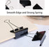 Extra Large Binder Clips 2.4 Inch Length for Office (8 Pcs)...