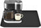 Silicone Coffee Maker Mat with Lip, 19.7'' x 15'' Heavy Duty Coffee Maker Mat for Countertops, Coffee Tray Fit Under Coffee Maker Appliance Automa...