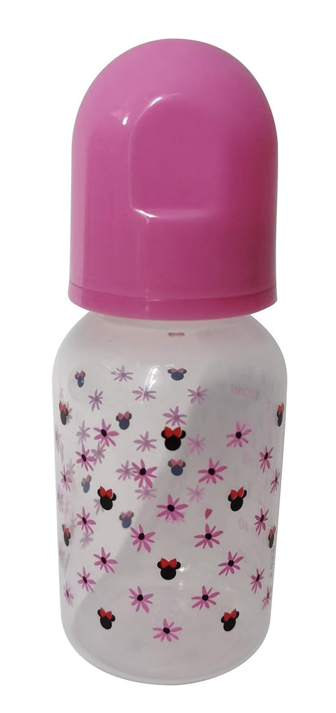 Cudlie Disney Baby Boy Minnie Mouse 5 oz Pack of Three Baby Bottles, Tropic Floral...
