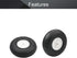 Fielect 3 inch RC Model Airplane Super Light Sponge Tire Tail Wheel Tire and Wheel Sets for RC Car Airplane PU Sponge Tire with Plastic Hub 2 Pcs...