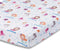 Baby Girl Fitted Crib Sheet Mermaid Adventures, 100% Soft Breathable Microfiber Baby Sheet, Fits Standard Size Crib Mattress 28in x 52in, Nursery ...