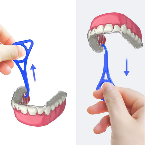 Aligner Removal Tool, 5 Retainer Remover Tool, Invisible Braces Removal Tools, Suitable for Removing Braces, Trays, Retainers, Dentures and Aligne...
