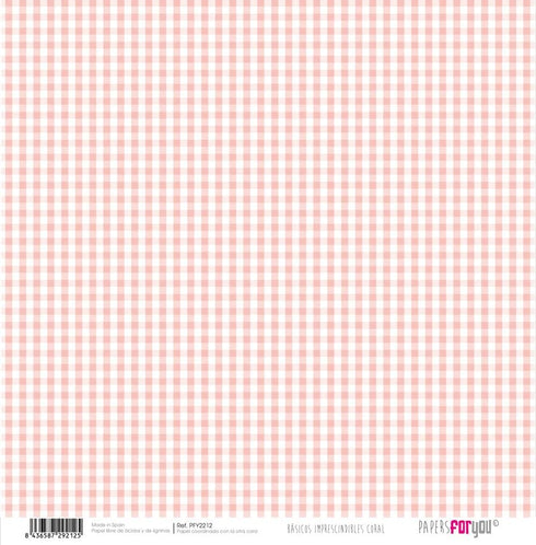 Papers For You - Scrapbooking and Craft Paper Kit | "Coral Essentials" Collection | Includes 10 Double Sided Papers with Different Designs | Size ...