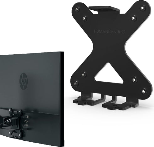 HumanCentric VESA Mount Adapter compatible with HP Pavilion 27xw, 25xw, 24xw, 23xw, 22xw, 22cwa, 27cw, 25cw, 24cw, 23cw, and 22cw Monitors...