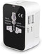 rts High Speed 25W Dual USB Universal Travel Adapter International All in One Worldwide Travel Multi Plug Adapter Cable & Wall Charger with Build ...