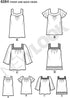 Simplicity Creative Patterns New Look 6284 Misses' Pullover Top in Two Lengths, A (10-12-14-16-18-20-22), Black...