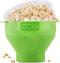 The Original Korcci Microwaveable Silicone Popcorn Popper, BPA Free Microwave Popcorn Popper, Collapsible Microwave Popcorn Maker Bowl, Dishwasher...