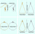 Earrings Beading Hoop Set Earring Making Kit Beading Hoop Earring Finding Hoop Open Beading Hoop Earrings Bulk with 148Pcs Earring Hooks Hoops Wir...
