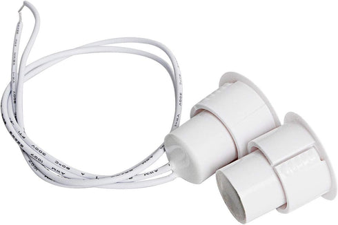 Aoje-Link RC-36 NC Recessed Wired Security Window Door Contact Sensor Alarm Magnetic Reed Switch for Home Security Access Control and Burglar Alar...
