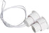 Aoje-Link RC-36 NC Recessed Wired Security Window Door Contact Sensor Alarm Magnetic Reed Switch for Home Security Access Control and Burglar Alar...