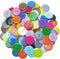 Libiline 3/4"(20mm) Mix Lots 100pcs Resin Button Solid Color 2Holes Craft Clothes Sewing Cards Making Sweater Shirt (3/4"(20mm), Multi-colored)...