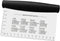 Stainless Steel Dough Bench Scraper & Chopper, Pastry Cutter for Kitchen (1 Pack, Black)...
