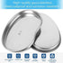 Dental Tray - Prgislew 4 Pack Kidney Trays Stainless Steel Tray Medium Emesis Basin Reusable Metal Kidney Dish for Dental Piercing Lab Instrument ...