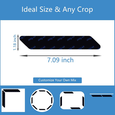 12 PCS Rug Gripper for Hardwood & Tile Floors, Non Slip Rug Pads, Traceless Double Sided Rug Tape, Reusable Carpet Tape for Area Rugs, Rug Corners...