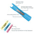 Heat Shrink Wire Connectors - 128PCS Solder Seal Wire Connectors Insulated Waterproof Wire Terminals Electrical Butt Splice Butt Connectors for Ma...