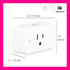WiZ Connected WiZ Smart Plug Gen 2 - Pack of 1 - Type B - Connects to Your Existing 2.4Ghz Wi-Fi - Control App - Works with Google Home, Alexa and...