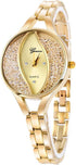 Weicam Women's Diamond Wristwatch Bangle Bracelet Jewelry Set Analog Quartz Wrist Watch for Ladies...