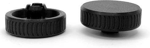 2PCS Black Upgraded Replacement Wheel for Hart 20V Stick Vacuum (HPSV50B,HPSV50,HPSV01B), Replacement Wheels Accessory...