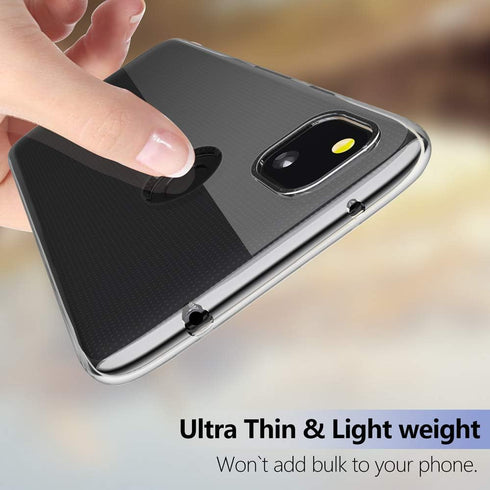 SNOSHO for Google Pixel 4a Case,Slim Thin Soft Skin Silicone Flexible TPU Gel Anti-Scratch Shockproof Protective Case Cover for Pixel 4a [NOT Comp...