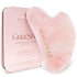 PLANTIFIQUE Gua Sha Rose Quartz Tool for Face Anti Aging Massage Tool - GuaSha Tool - Facial Skin Care Products - Massager for Your Skincare Routi...