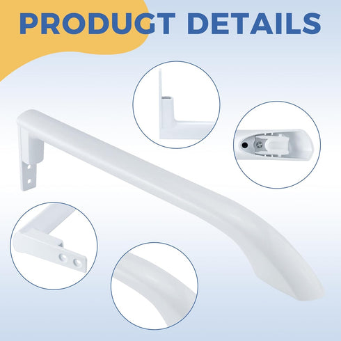 AMI PARTS 5304486359 Refrigerator Door Handle-Replaces 5304506469 5304504507 242059501 242059504 (2 Pack)...