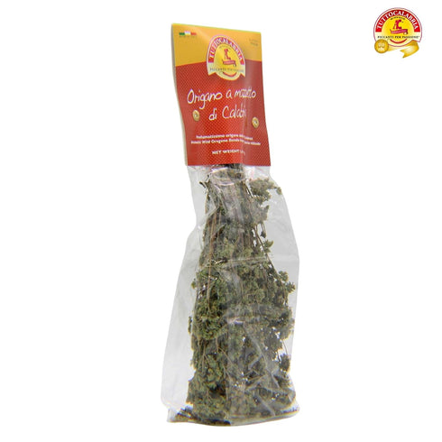 TUTTOCALABRIA Oregano, Dried Calabrian Oregano on the Stem, Product of Italy, 40 g, All Natural, Non-GMO, Product of Italy...