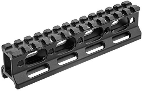UTG Super Slim Picatinny Riser Mount, 1" Height, 13 Slots , Black...