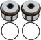 FD-4596 Fuel Filter Element 7.3L Powerstroke Diesel Replacement for Ford 2002-2003 E550 Super Duty 2000-2003 E450 Excursion 1999-2003 E350 F250 F3...