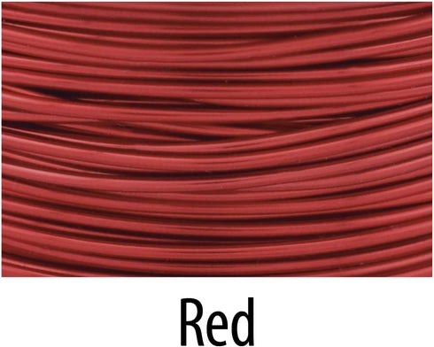 Artistic Wire, 18 Gauge Tarnish Resistant Colored Copper Craft Jewelry Wrapping Wire, Red, 10 yd...