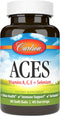 Carlson - ACES, Vitamins A, C, E + Selenium, Cellular Health & Immune Support, Antioxidant, 90 Softgels...