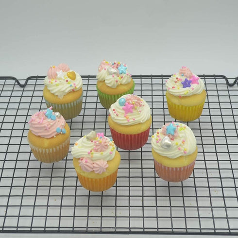 Bright Rainbow Cupcake Liners Mini Greaseproof Paper Baking Cups, 150-Count...