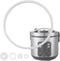 Cooker Sealing Ring for 8QT Instant Pot Replacement Parts, Pot Ring Part for Pressure Cooker, Silicone Seal Ring for iplux80, ip duo80, Smart-80, ...
