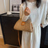 Orgone Summer Beach Woven Tote Bag, Straw Rattan Raffia Bucket Bag, Handmade Basket Handbag...