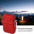 2PCS Torch Lighter Case IP56 Waterproof Portable Torch Lighter Cover for Outdoor Camping Travel (Red)...