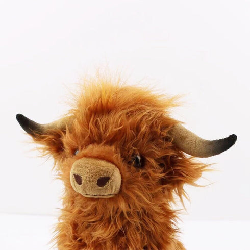 Highland Cow Stuffed Animal Cute Highland Cow Plush Doll Toy 10 inch Gift for Girls Boys Christmas (highlandcow 25cm)...