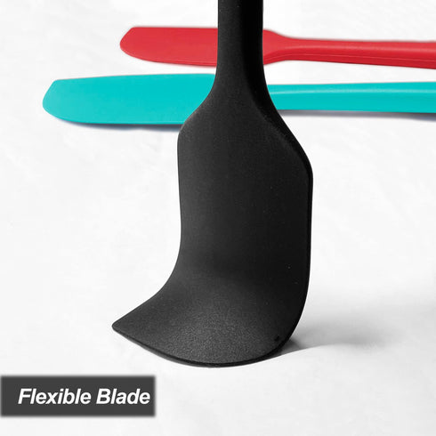 3 Pack Large Silicone Spatula for Kitchen,600°F Heat resistant Rubber Spatulas for Baking,Cooking, Scraping,and Mixing,Non Stick Kitchen Utensils,...