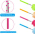 4 pcs Extendable and Washable Microfibre Feather Duster,13" to 30" Reachable, Microfibre Cleaning Tool, Small Dusters for Cleaning Office, Car, Co...