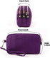 Women's Nylon Cell Phone Purse Small Crossbody Shoulder Bag 3 Layer Wristlet Wallet Zipper Clutch Purse...