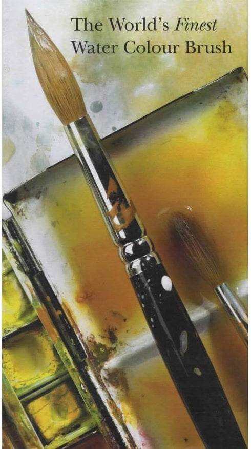 Winsor & Newton Series 7 Kolinsky Sable Brush, Round SH #2, Brown...