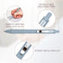 Ballpoint Pens Black Ink Ball Point Pen with Super Soft Grip Medium Point 1.0mm Office Pens (Silver 12-count)...